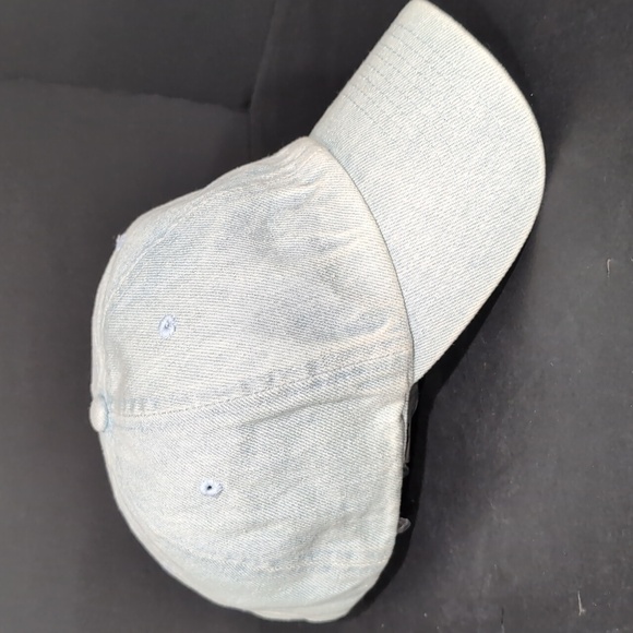 Kbethos Classics , Blank Light Denim Wash Ball Cap. - Picture 3 of 7